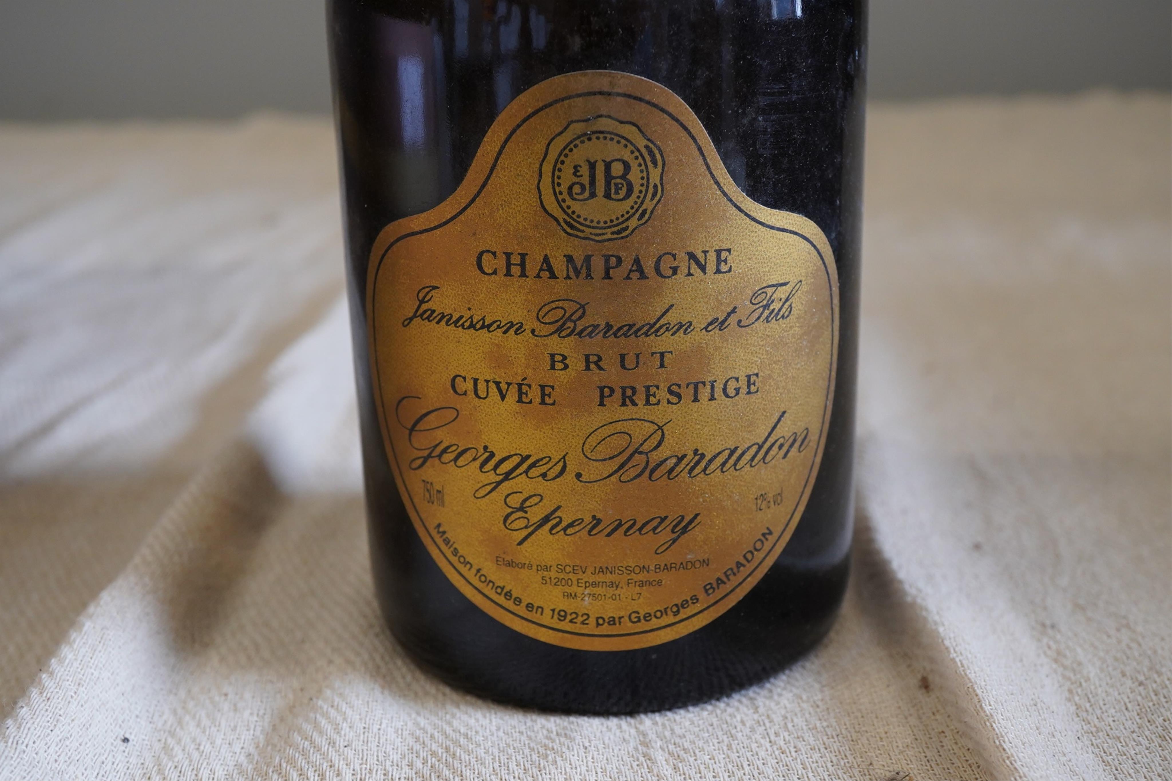 Champagne: Janisson Baradon, Cuvée Prestige Brut, 1999